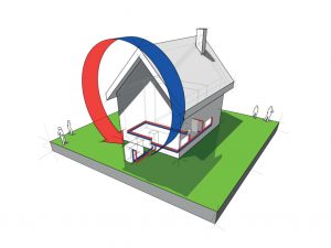 Air source heat pump system
