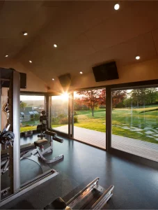 Ecospace's garden room gym