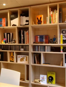 Interior of Ecospace's garden room